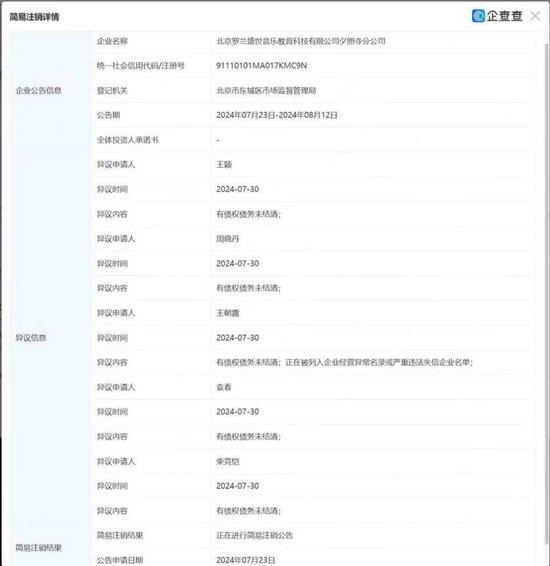 罗兰数字音乐教育突然停止线下运营 闭店前仍在销售大课包 (http://www.cnwts.cn/) 教育 第5张