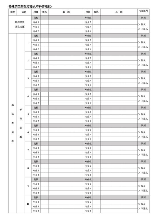 北京市高招本科志愿6月27日8时起填报！附志愿填报样表 (http://www.cstr.net.cn/) 教育 第5张