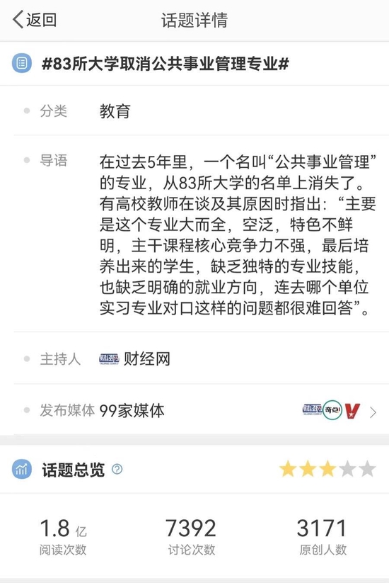 专业过时？公共事业管理专业从83所高校名单上消失 (http://www.lingxun.net.cn/) 教育 第1张