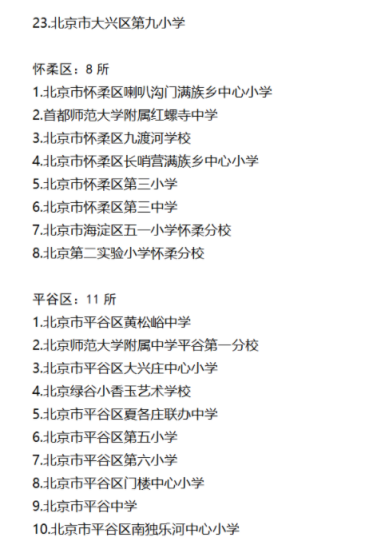 370所中小学入选北京市艺术特色学校 全名单来了 (http://www.cstr.net.cn/) 教育 第17张