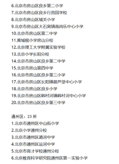 370所中小学入选北京市艺术特色学校 全名单来了 (http://www.cstr.net.cn/) 教育 第12张