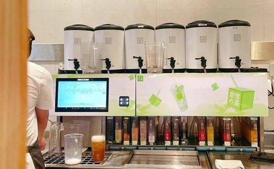 奈雪的茶自动制茶机。图片来源：奈雪