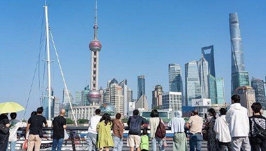 2022年国庆放假期间的上海街头 摄影：范剑磊