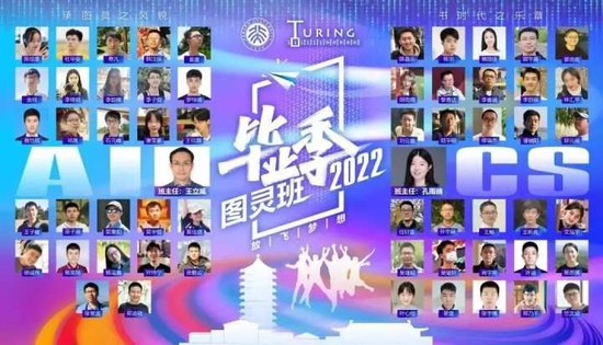2022届北大图灵班毕业庆祝会，杭二中7位毕业生在列