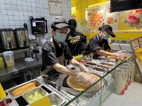 图片来源：2颗鸡蛋煎饼广州花城汇店